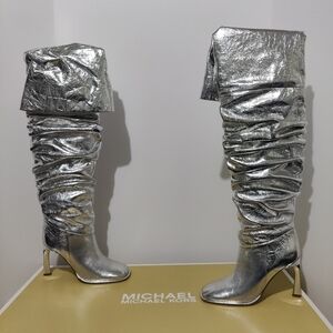 Michael Michael Kors Kelsea Slouchy Boot Size 7M US